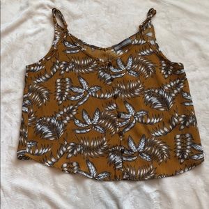 Addie crop tank top